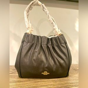 Coach Maya Shoulder Bag Black NWT